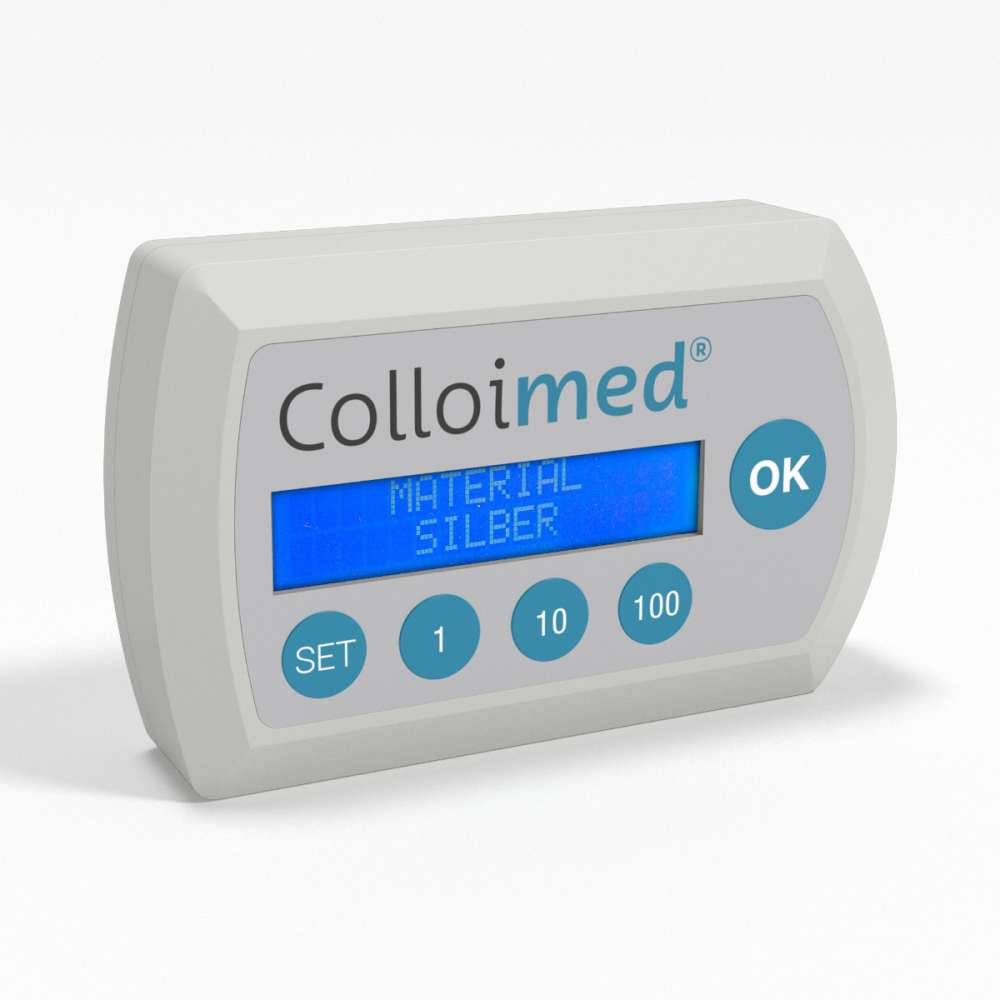 Colloimed CM2000 Kolloidgenerator zur Produktion von Kolloidalem Silber, Gold, Magnesium, Kupfer, Eisen, Chrom, Silizium, Germanium und Zink.