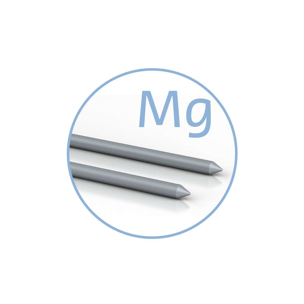 Colloimed Magnesium Elektroden - 2x80mm - Kolloidales Magnesium selbst herstellen
