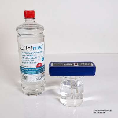 Colloimed Silber Elektroden 3mm x 300mm Anwendungsbeispiel mit Ionic Pulser Kolloidgenerator