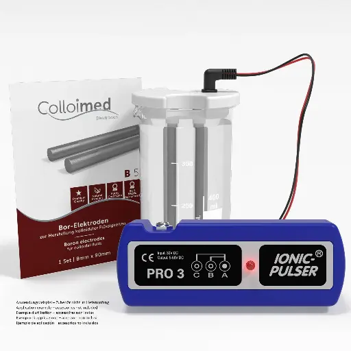 Colloimed Bor-Elektroden XXL – kompatibel mit Ionic Pulser, Ideal-Pulser und Kühni