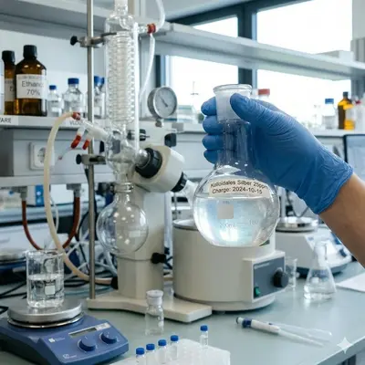 Colloimed Herstellung im Hochvolt-Plasmaverfahren Colloimed Herstellung im Hochvolt-Plasmaverfahren