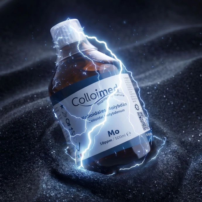 Kolloidales Molybdän von Colloimed hergestellt im Hochvolt-Plasmaverfahren