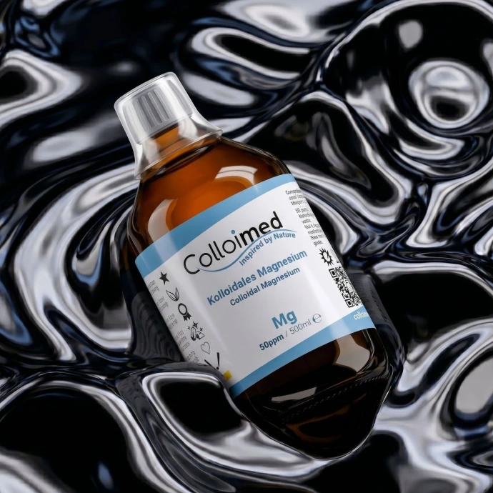 Jetzt kolloidales Magnesium entdecken | Colloimed Kolloidales Magnesium von Colloimed hochwertig inszeniert als Produktbild zum Entdecken und Kaufen