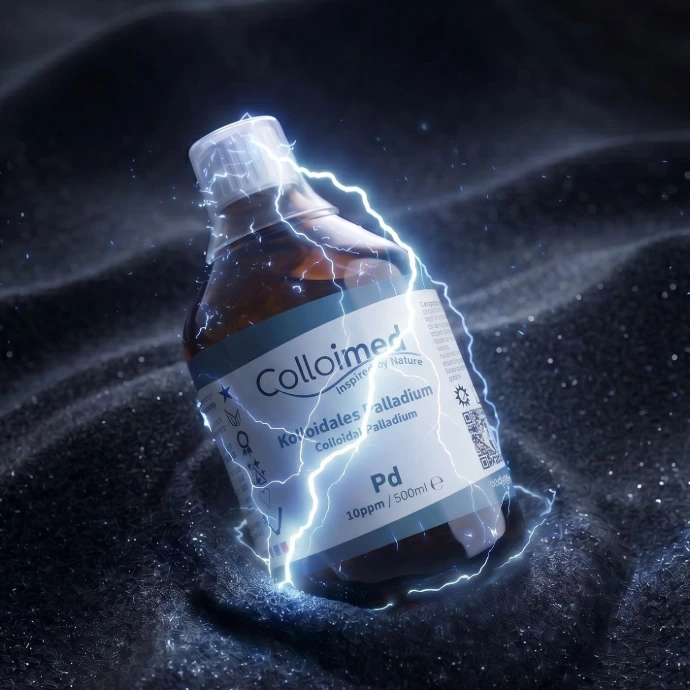 Kolloidales Palladium von Colloimed hergestellt im Hochvolt-Plasmaverfahren