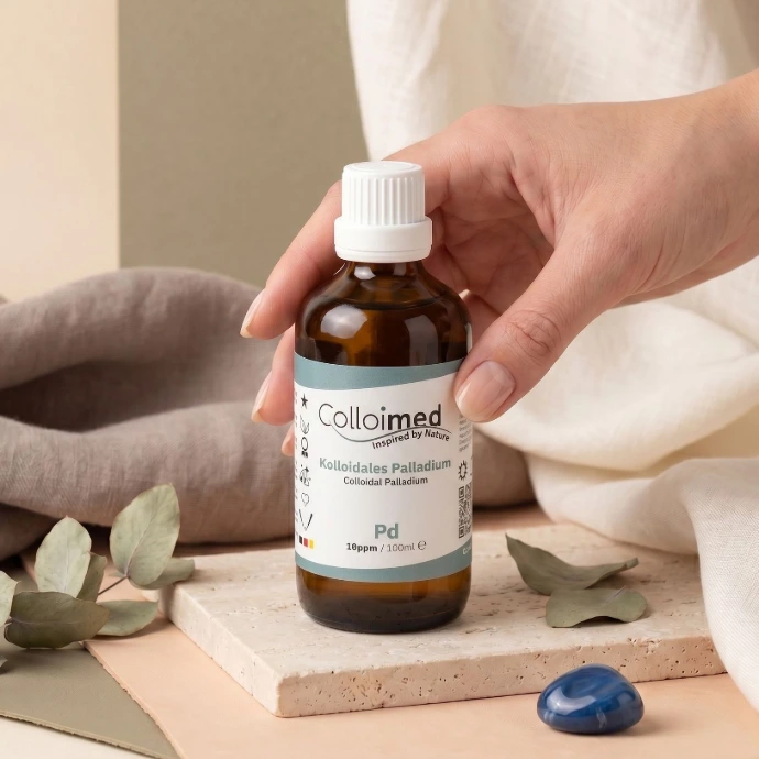Kolloidales Palladium von Colloimed sorgfältig verarbeitet und abgefüllt in Deutschland