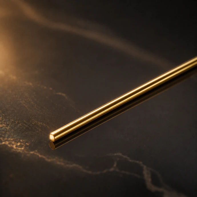 Goldstäbe Au 99,99 % mit 1,5 mm Durchmesser entdecken – gerade gefertigt und geschützt geliefert Hochreiner Goldstab 1,5 mm Au 99,99 % auf hochwertigem Hintergrund in gerader Ausführung