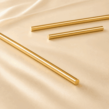 Stabile Goldstäbe Au 99,99 % – 1,5 mm Durchmesser in mehreren Längen Gold-Elektrodenstäbe Au 99,99 Prozent mit 1,5 mm Ø und wählbarer Länge