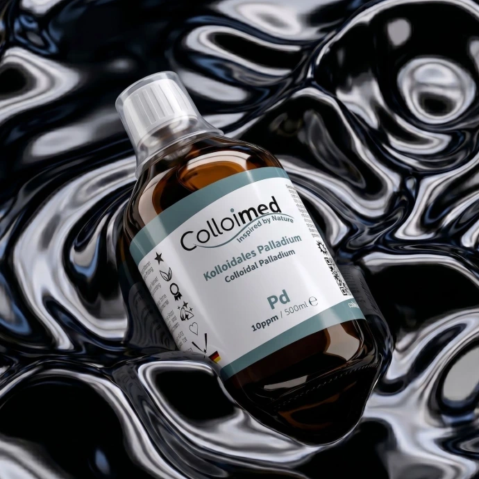 Kolloidales Zink von Colloimed mit hochreiner Basis aus 99,99 Prozent reinem Zink und Aqua bidest.