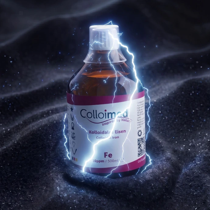 Kolloidales Eisen von Colloimed hergestellt im Hochvolt-Plasmaverfahren