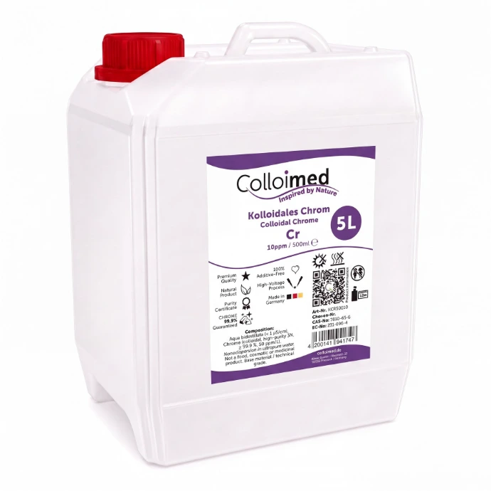 Kolloidales Chrom 10 ppm im 5 Liter Kanister von Colloimed
