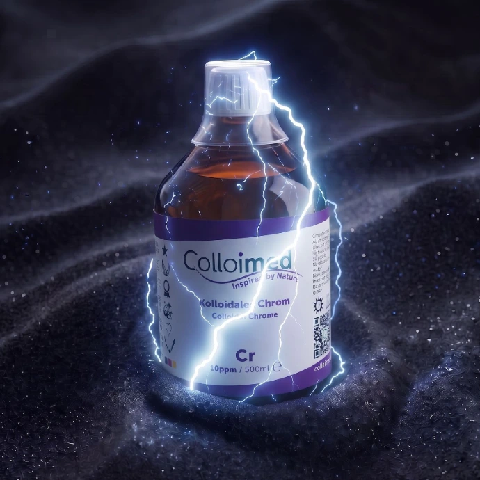 Kolloidales Chrom von Colloimed hergestellt im Hochvolt-Plasmaverfahren
