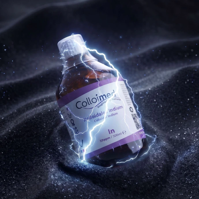 Kolloidales Indium von Colloimed hergestellt im Hochvolt-Plasmaverfahren