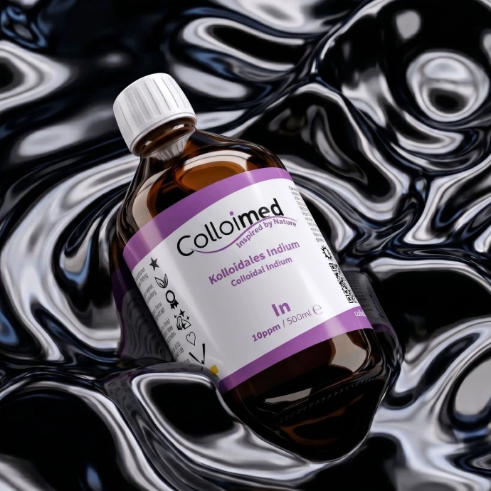 Jetzt kolloidales Indium entdecken | Colloimed Kolloidales Indium von Colloimed hochwertig inszeniert als Produktbild zum Entdecken und Kaufen