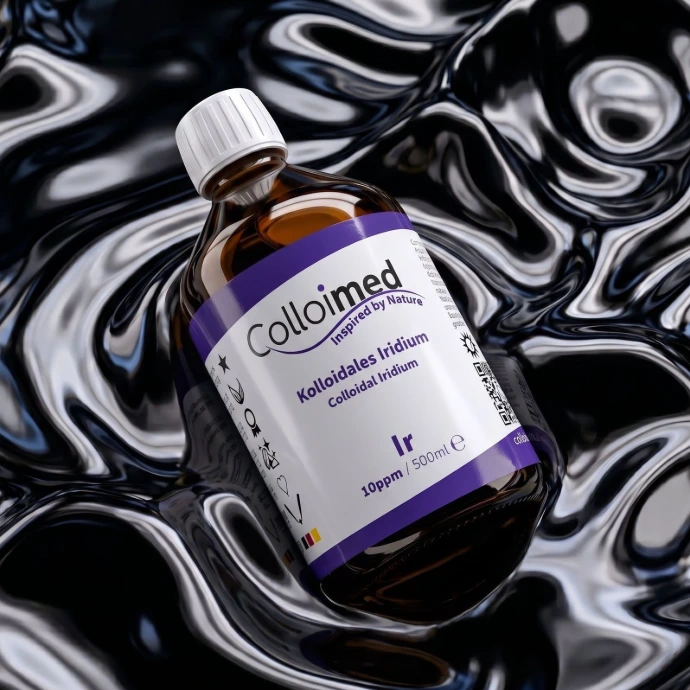 Jetzt kolloidales Iridium entdecken | Colloimed Kolloidales Iridium von Colloimed hochwertig inszeniert als Produktbild zum Entdecken und Kaufen