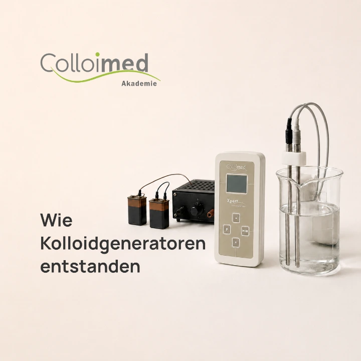 Entwicklung der Kolloidgeneratoren vom Batterieaufbau bis zur modernen Steuerung