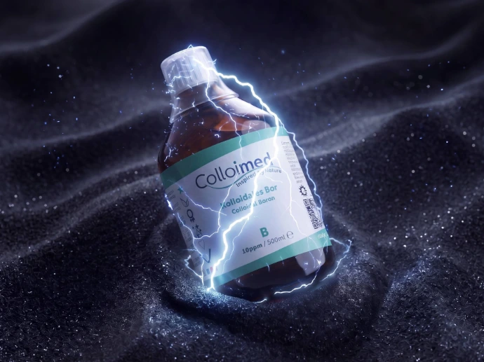 Kolloidales Bor von Colloimed hergestellt im Hochvolt-Plasmaverfahren