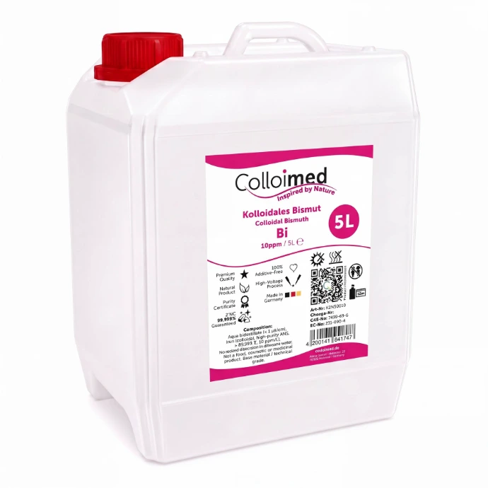 Kolloidales Bismut 10 ppm im 5 Liter Kanister von Colloimed