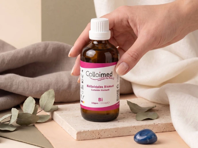 Kolloidales Bismut von Colloimed sorgfältig verarbeitet und abgefüllt in Deutschland