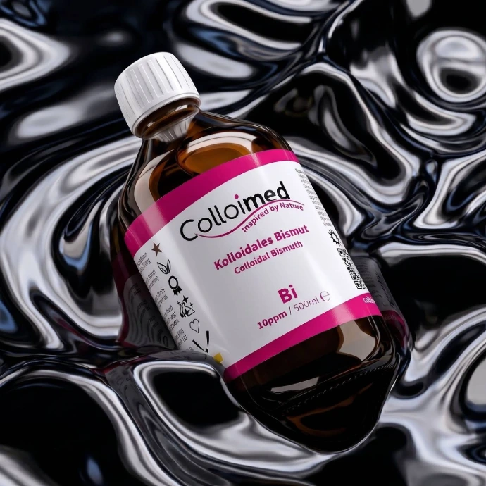 Kolloidales Bismut von Colloimed hochwertig inszeniert als Produktbild zum Entdecken und Kaufen