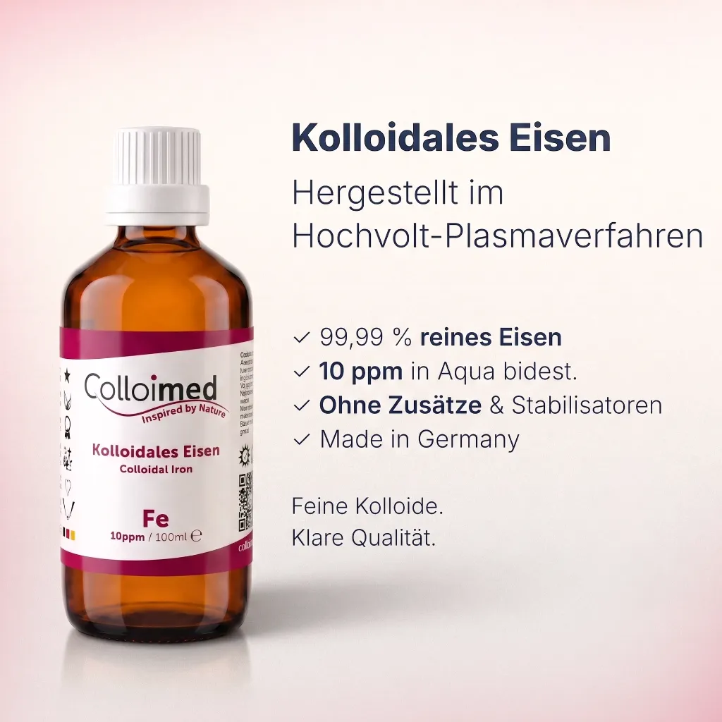 Kolloidales Eisen 10 ppm | Hochvolt-Verfahren – zweite Ansicht