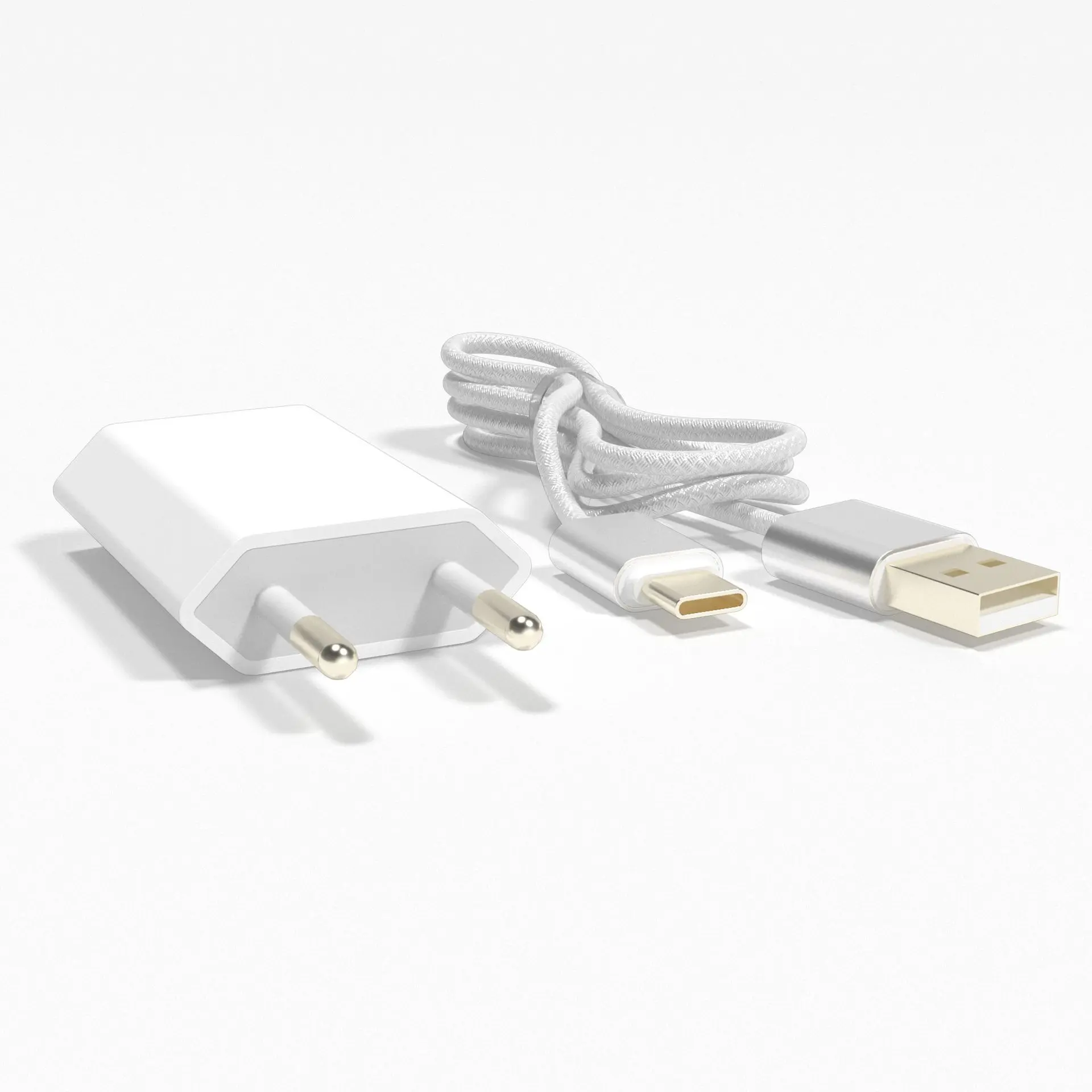 USB-Netzteil und USB-C-Kabel für den Xpert