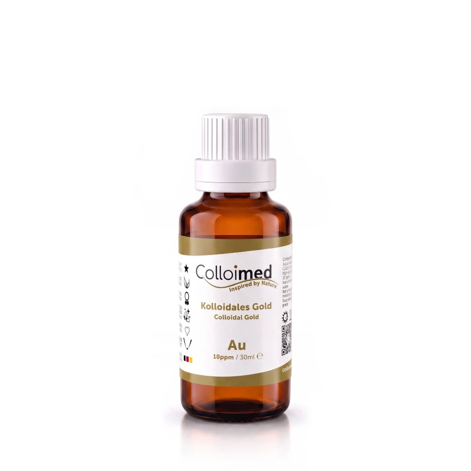 Colloimed Kolloidales Gold 10 ppm | Hochvolt-Verfahren