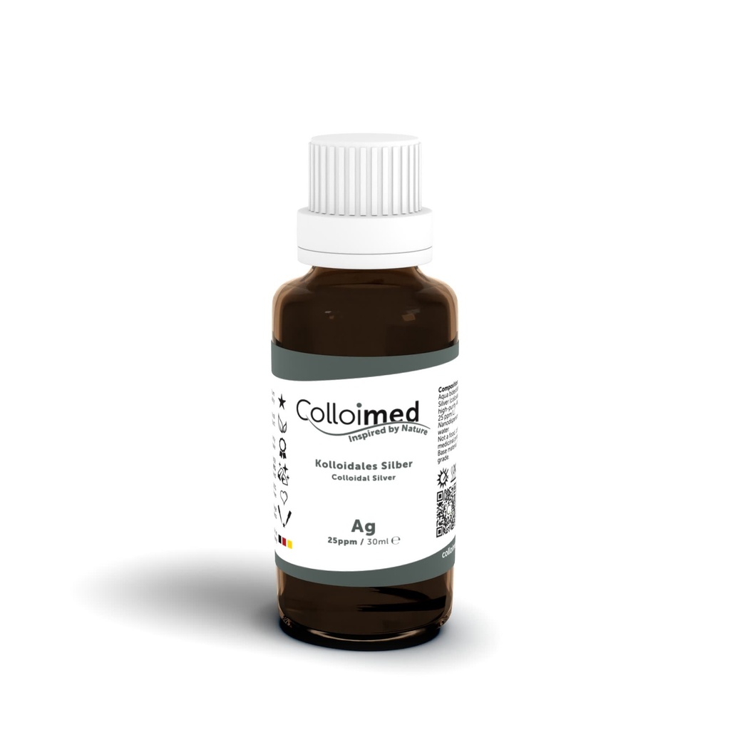 Kolloidales Silber 25 ppm | Hochvolt-Verfahren