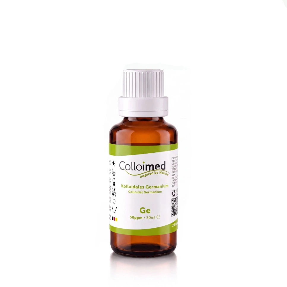 Colloimed Kolloidales Germanium 50 ppm | Hochvolt-Verfahren