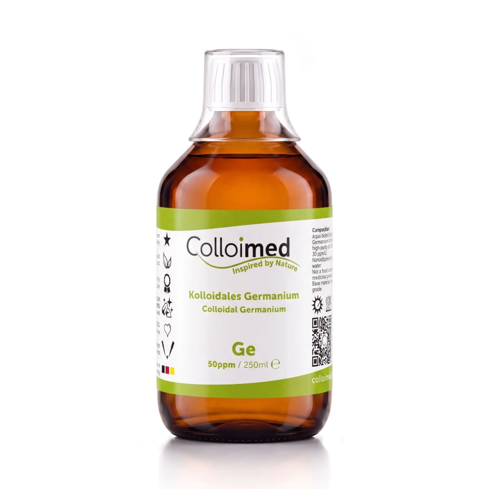 Kolloidales Germanium 50 ppm | Hochvolt-Verfahren