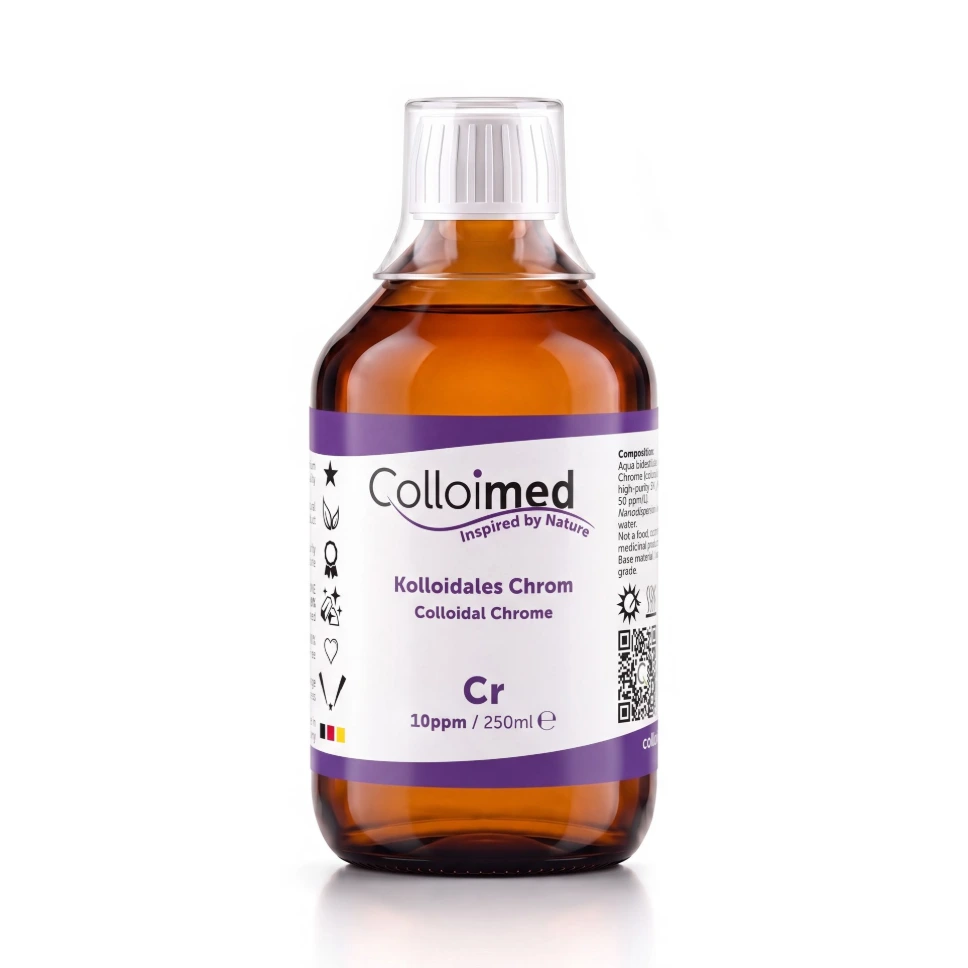 Kolloidales Chrom 10 ppm | Hochvolt-Verfahren