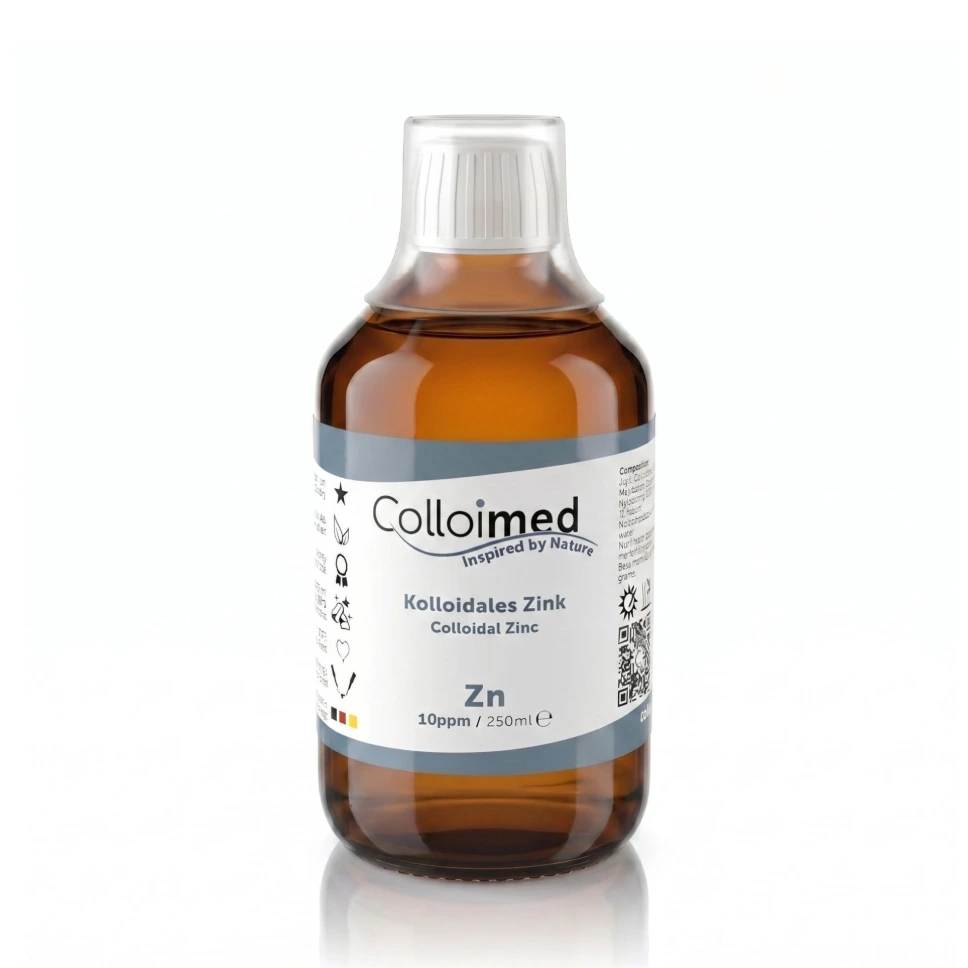 Kolloidales Zink 10 ppm | Hochvolt-Verfahren