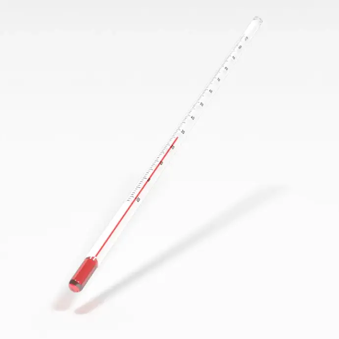 [CGKTM0001] Colloimed ColloTherm - 26cm | Kolloidthermometer Glasrührstab