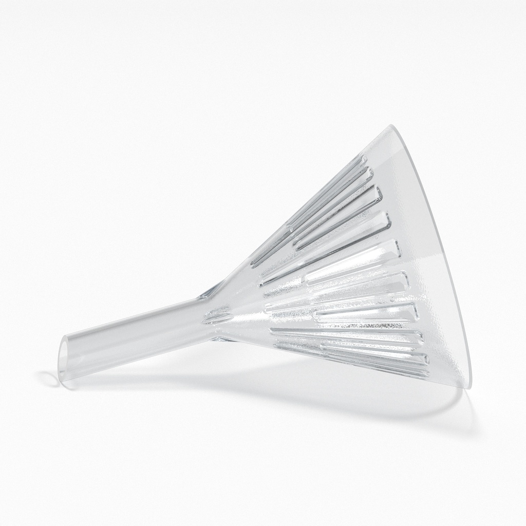 [TGR0170MM] Colloimed Rippentrichter Glas Ø 170mm - Turbo-Filter