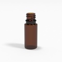 Braunglasflasche 10ml DIN18 - für Kolloide & Öle
