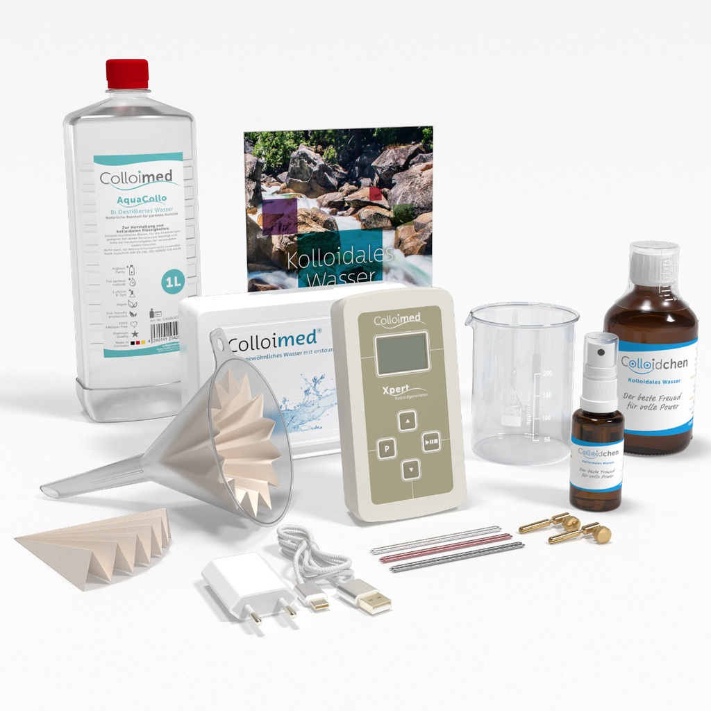 Colloimed Xpert Kolloidgenerator XXL-Set mit Zubehör