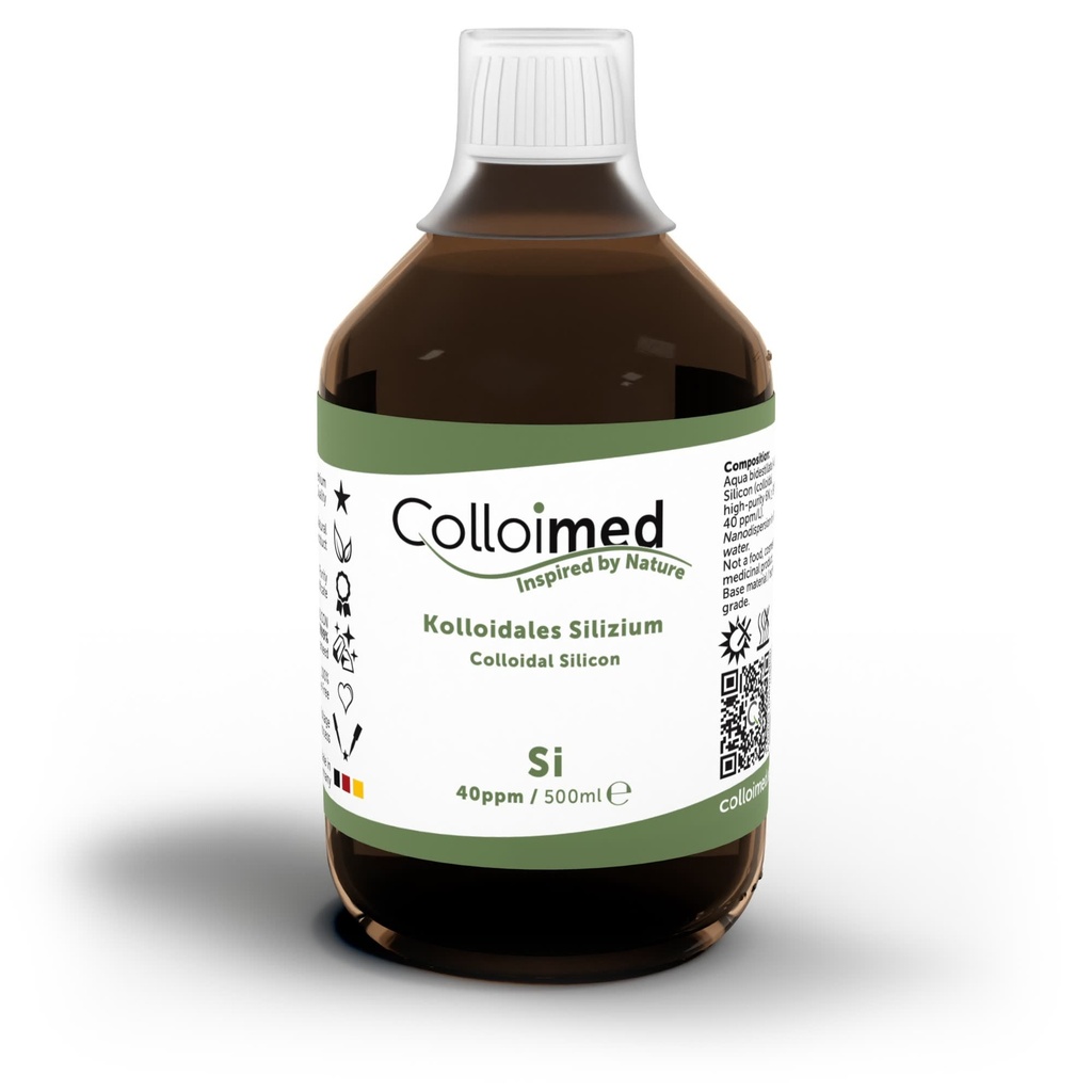 Colloimed Kolloidales Silizium 40ppm 500ml - Si 99,9999%