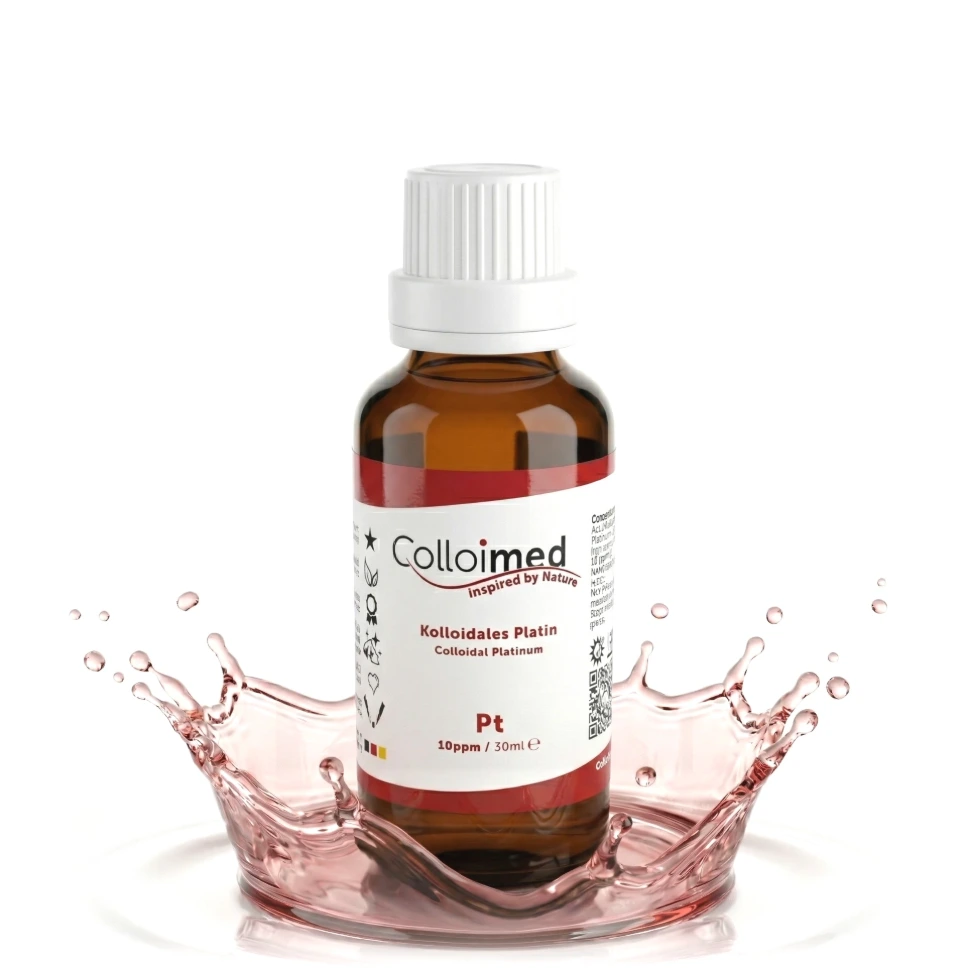 [KPT00310] Kolloidales Platin 10 ppm | Hochvolt-Verfahren (30 ml)