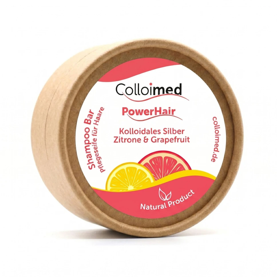 [M23000] Shampoo Bar POWER HAIR - Silber 50g