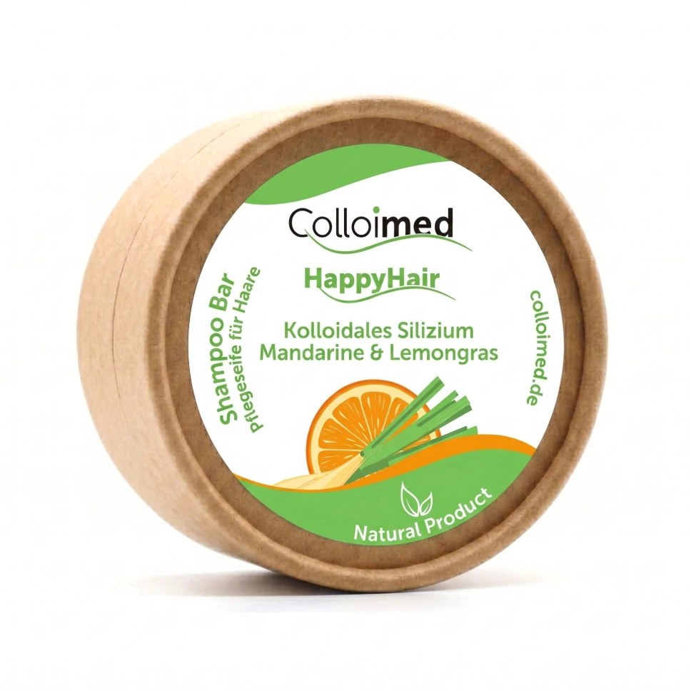 [M23002] Shampoo Bar HAPPY HAIR - Silizium 50g