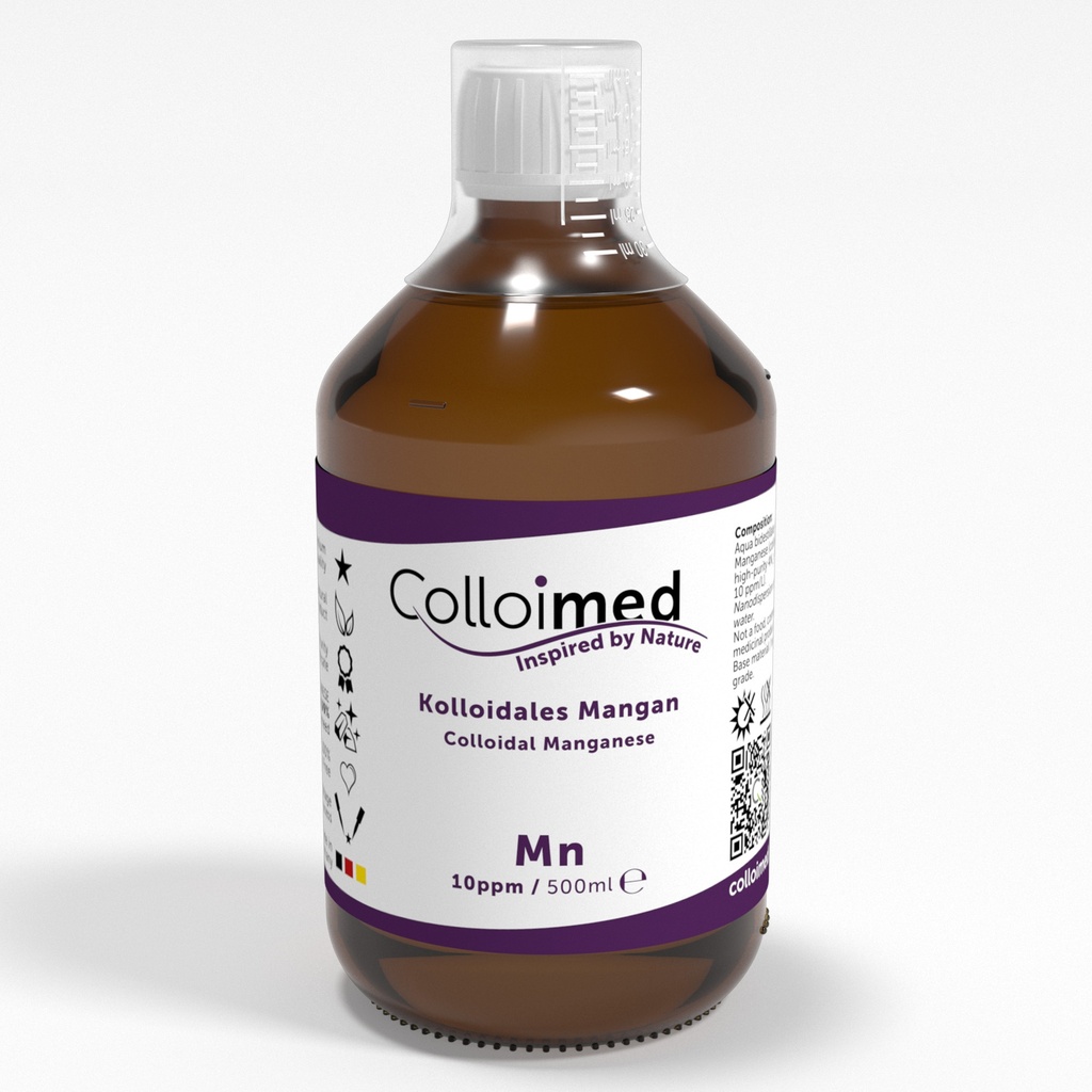 Colloimed Kolloidales Mangan 10 ppm | Hochvolt-Verfahren