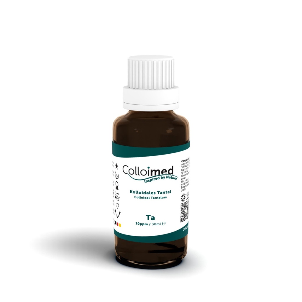 [KTA00310] Kolloidales Tantal 10 ppm | Hochvolt-Verfahren (30 ml)