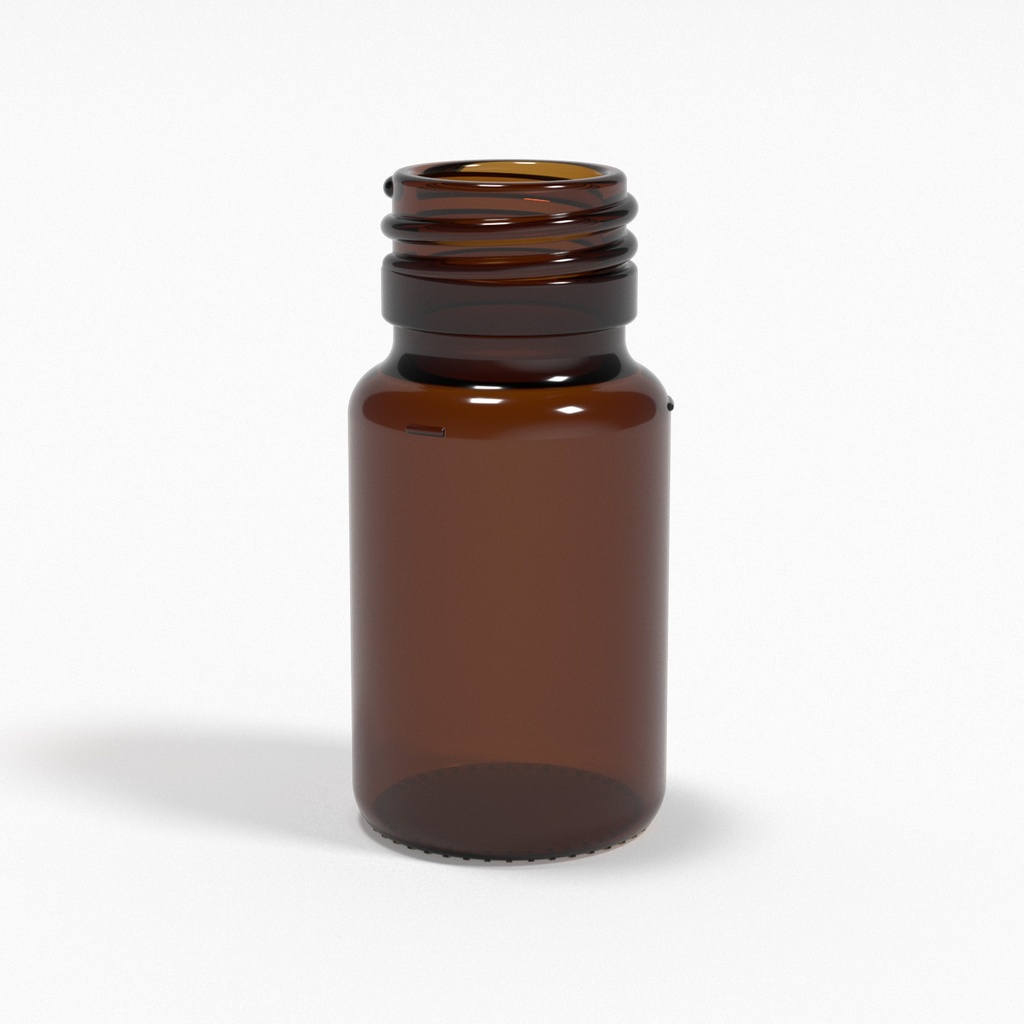 [BGF0030] Braunglasflasche 30ml PP28 - Apothekerflasche
