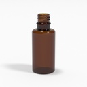 Braunglasflasche 30ml DIN18 - für Kolloide & Öle