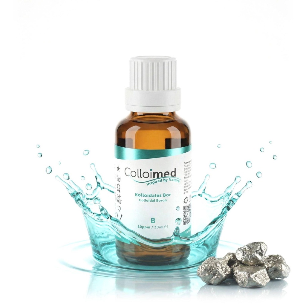 [KB00310] Colloimed Kolloidales Bor 10 ppm | Hochvolt-Verfahren (30 ml)