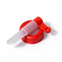 Auslaufhahn für 5L-Kanister – mit rotem Hebel & EPE-Dichtung (ND45)