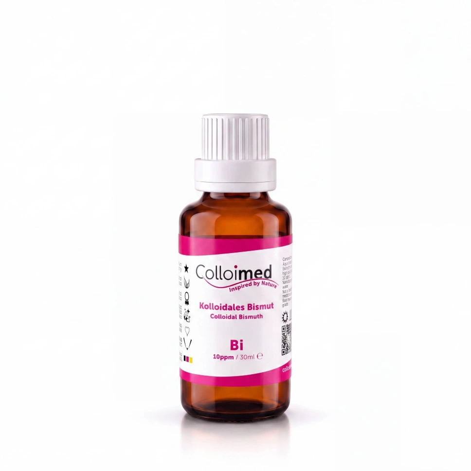 [KBI00310] Kolloidales Bismut 10 ppm | Hochvolt-Verfahren (30 ml)