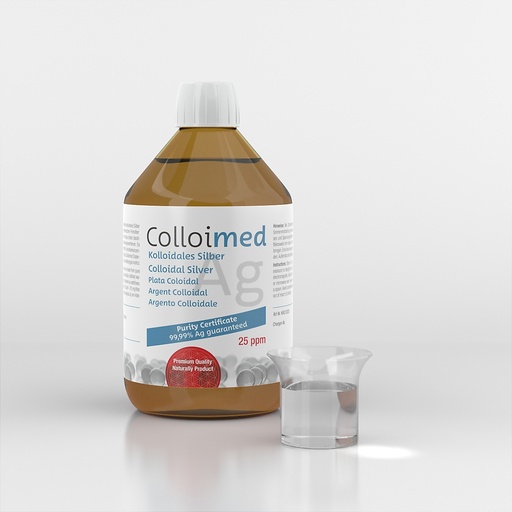 [KAG14025] Colloimed Kolloidales Silber 25ppm 250ml - Ag 99,99%