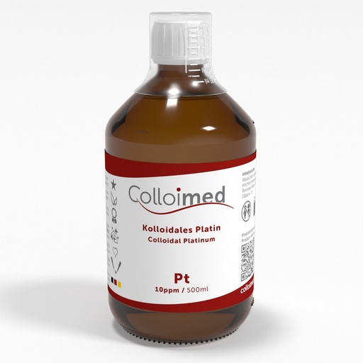 Kolloidales Platin 10 ppm | Hochvolt-Verfahren