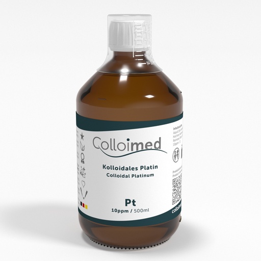 Kolloidales Platin 10 ppm | Hochvolt-Verfahren