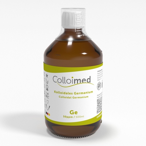 Colloimed Kolloidales Germanium 50 ppm | Hochvolt-Verfahren